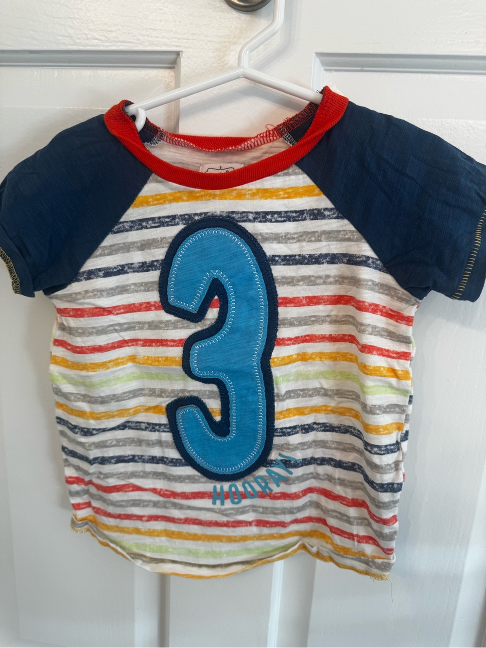 Mud Pie size 3 birthday T-shirt